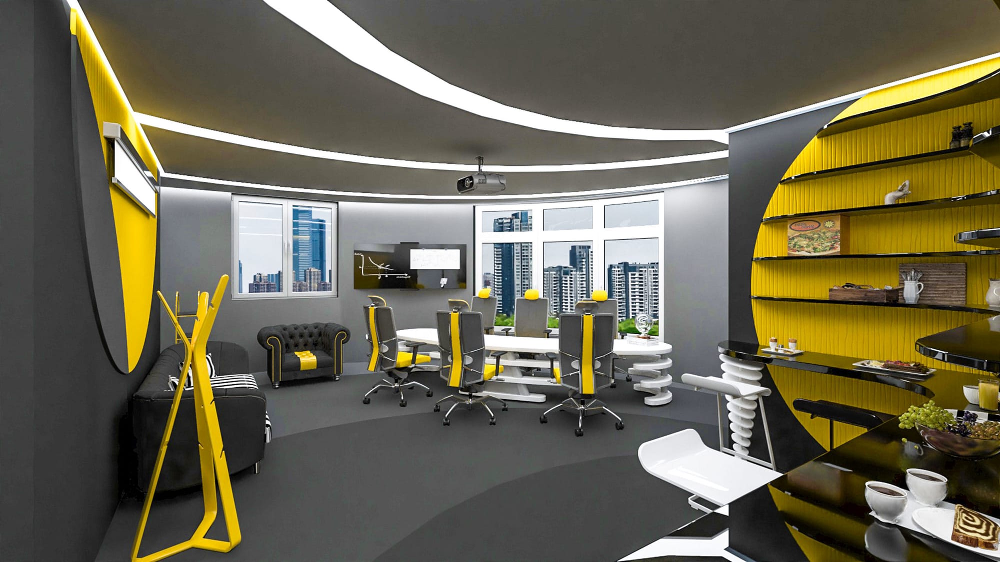 Turkcell Ofis ve Toplantı Odası Tasarımı
