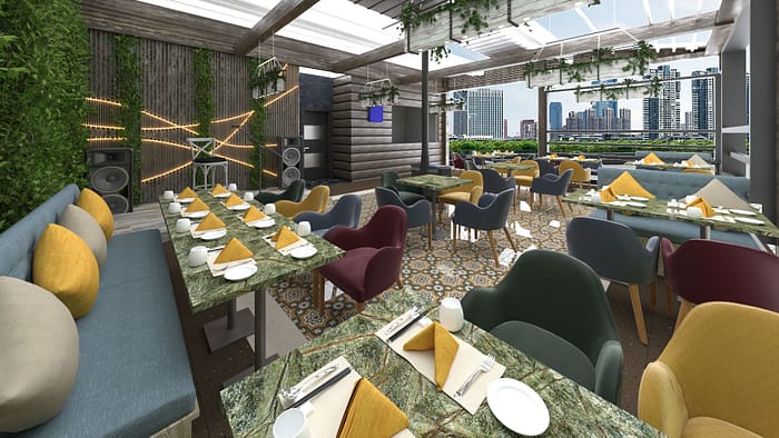Cafe ve Restaurant Tasarımı